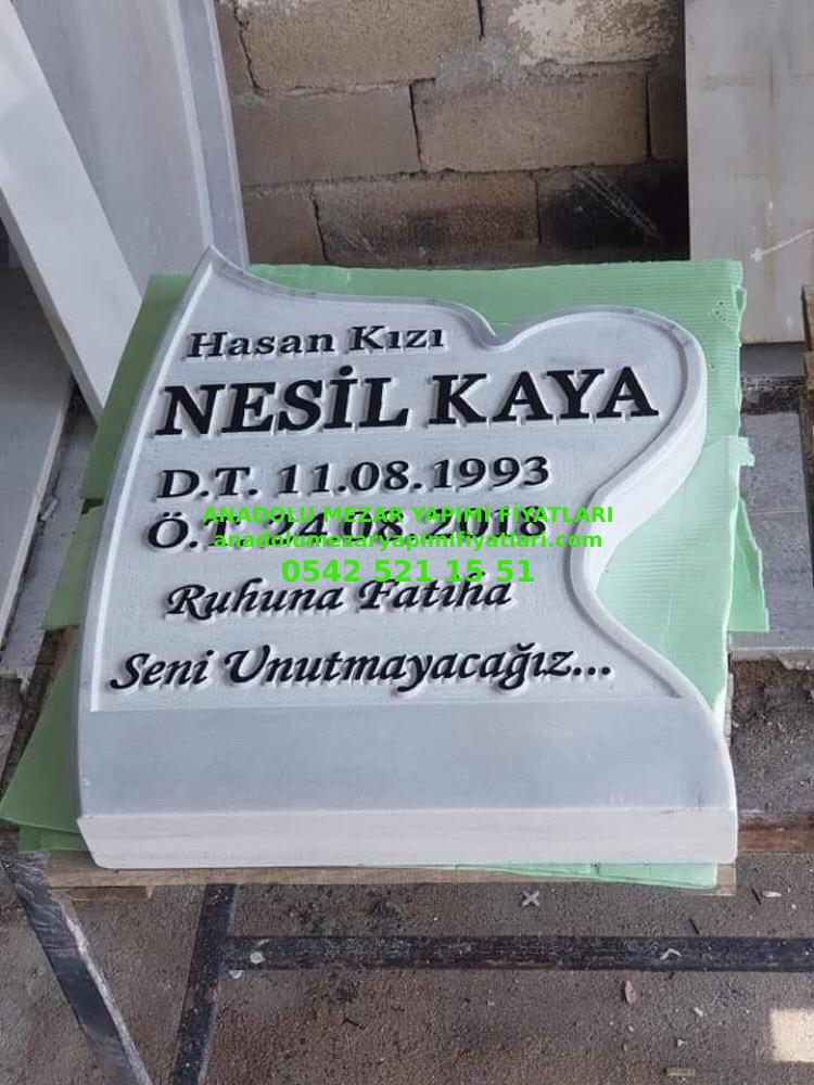 Mermer Mezar Baş Taşı Modelleri - 2