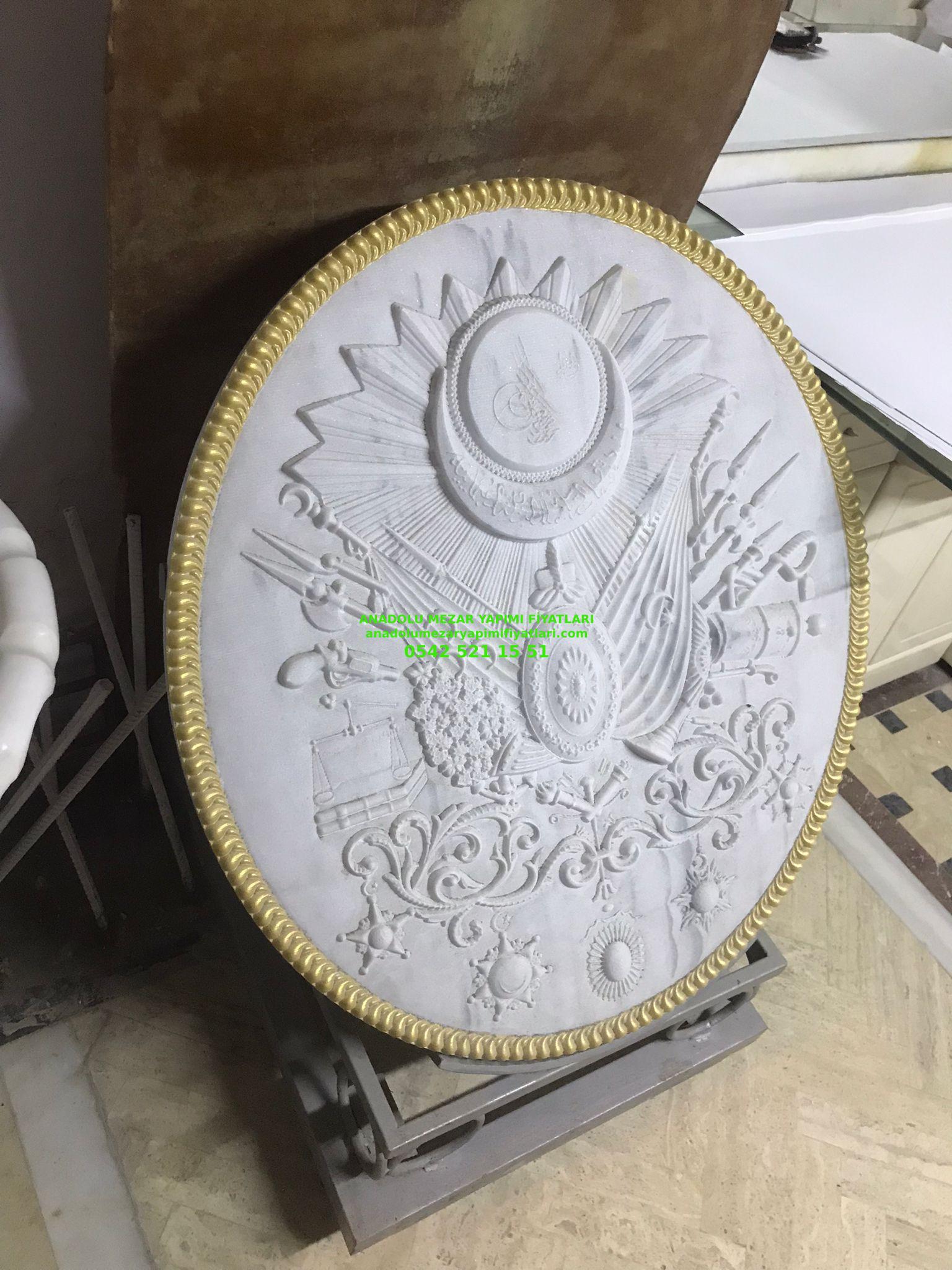 Cnc İşleme Osmanlı Motifli Mermer Taşı