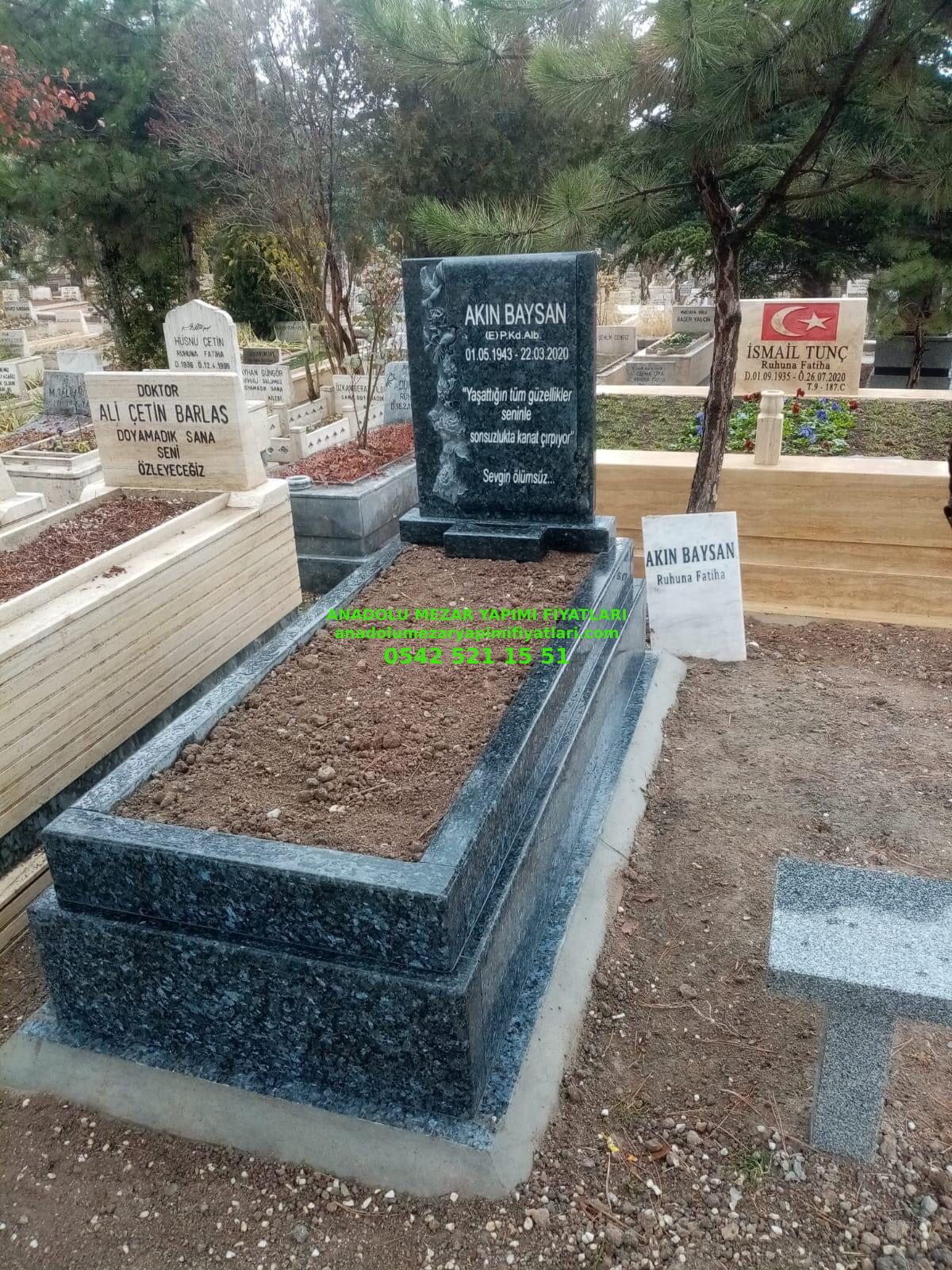 Bilecik Granit Mezar Modeli Fiyatı - Model 13