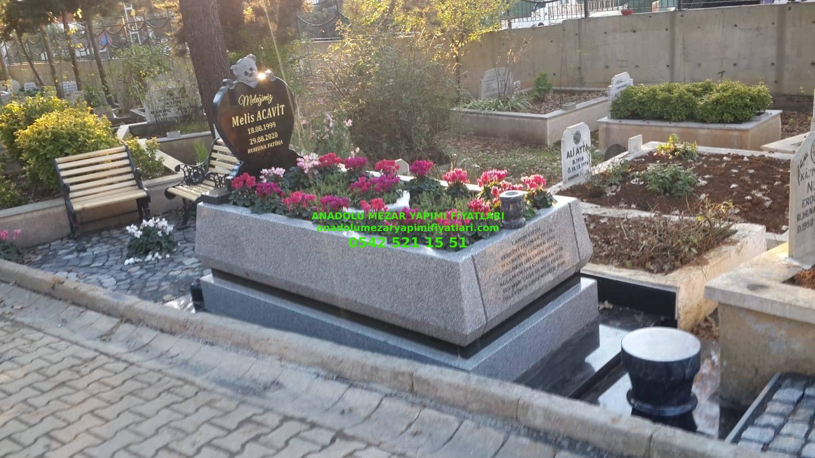 Bilecik Granit Mezar Modeli Fiyatı - Model 12