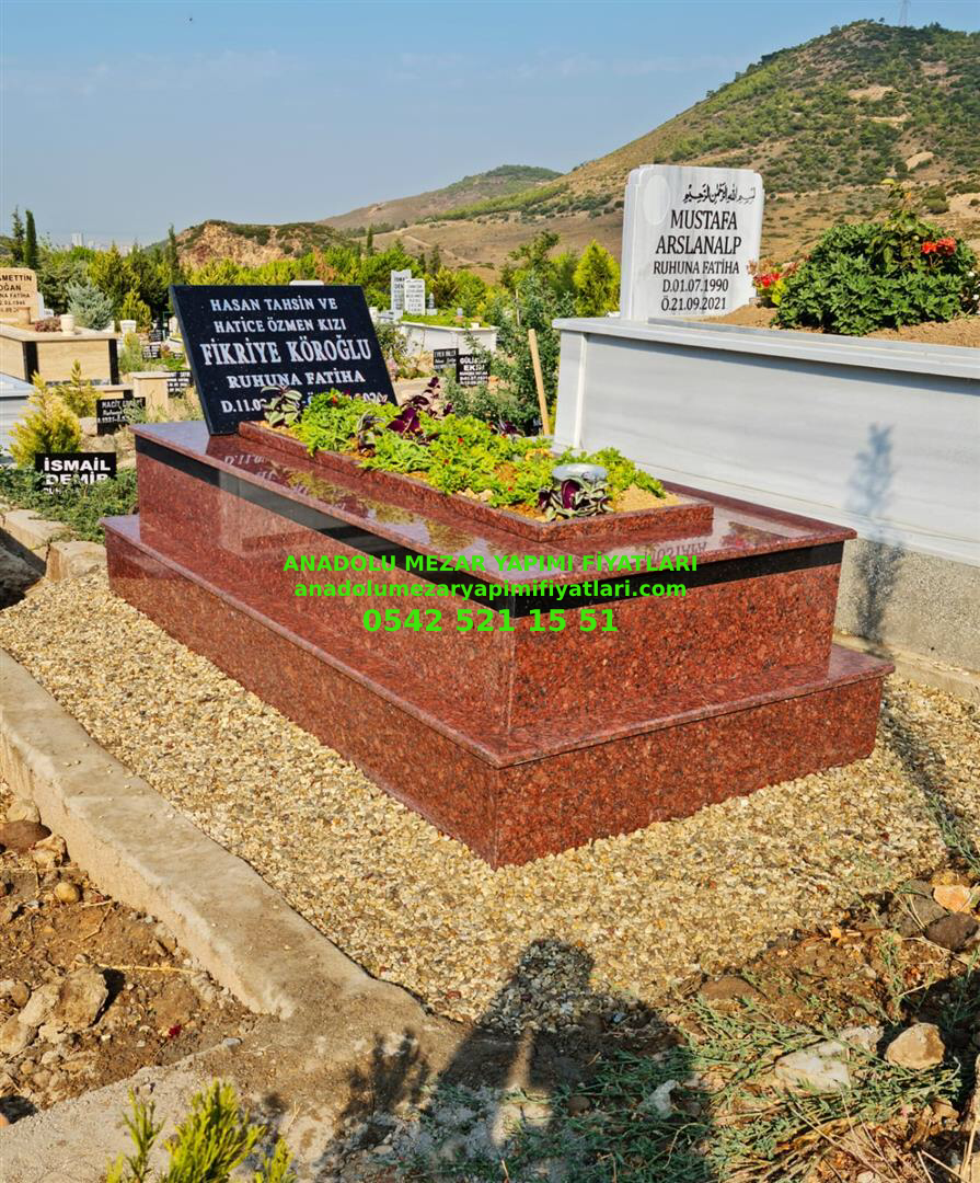Düzce Tek Kişilik Granit Mezar Modeli Fiyatı - 1