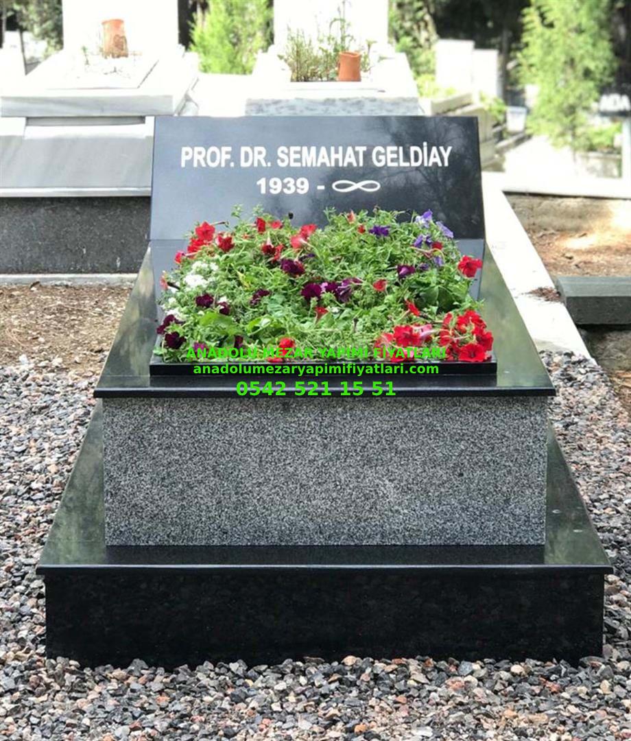 Bilecik Tek Kişilik Eğimli Granit Mezar - Görsel 4