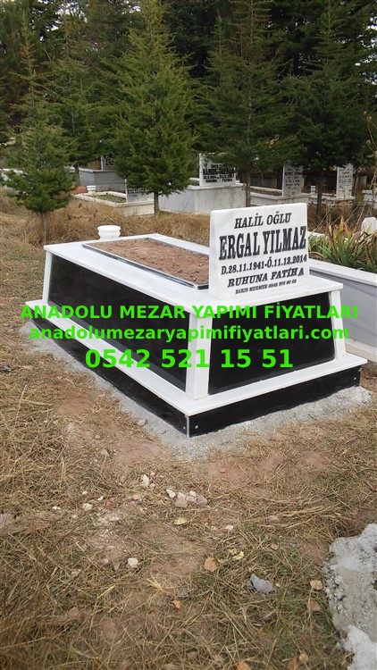 Bursa Tek Kişilik Granit Mermer Konik Mezar