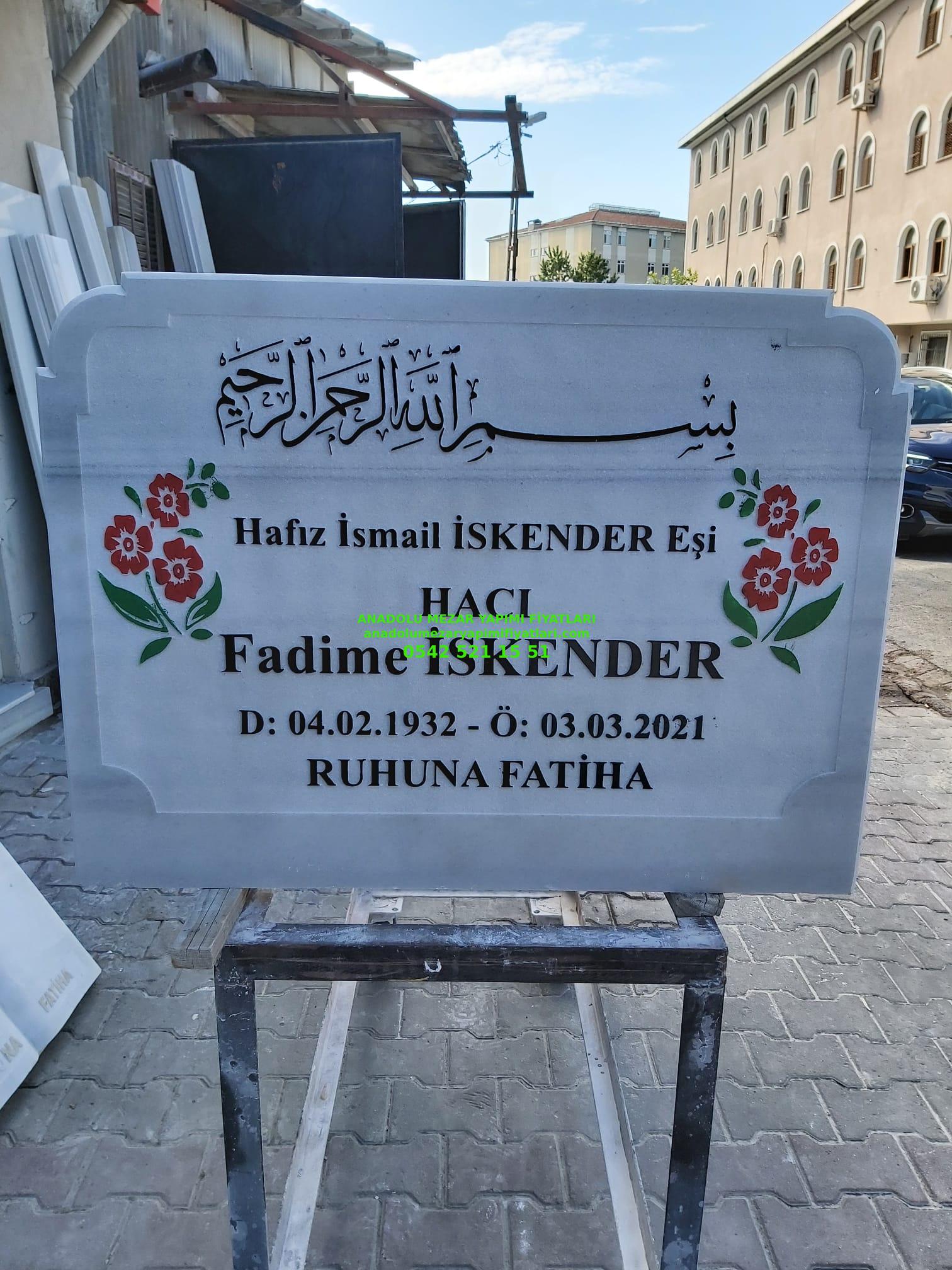 Mermer Mezar Baş Taşı Modelleri - 4