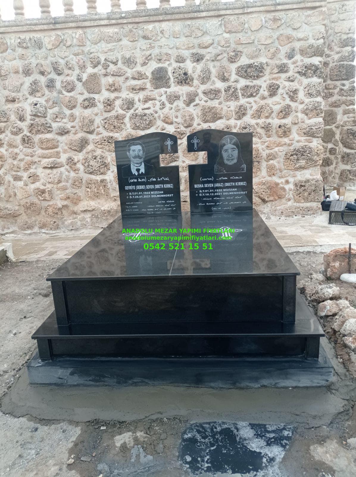 Gayrimüslim Mezar Modelleri Granit Mermer - 1
