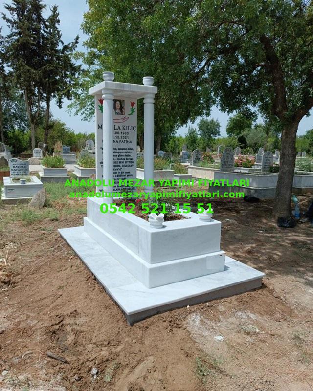 Tasarım Blok Mermer Mezar Modeli - 5 - Görsel 2