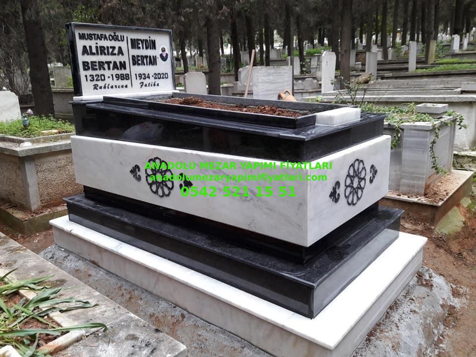 Tasarım Granit Mermer Mezar Modeli - 3