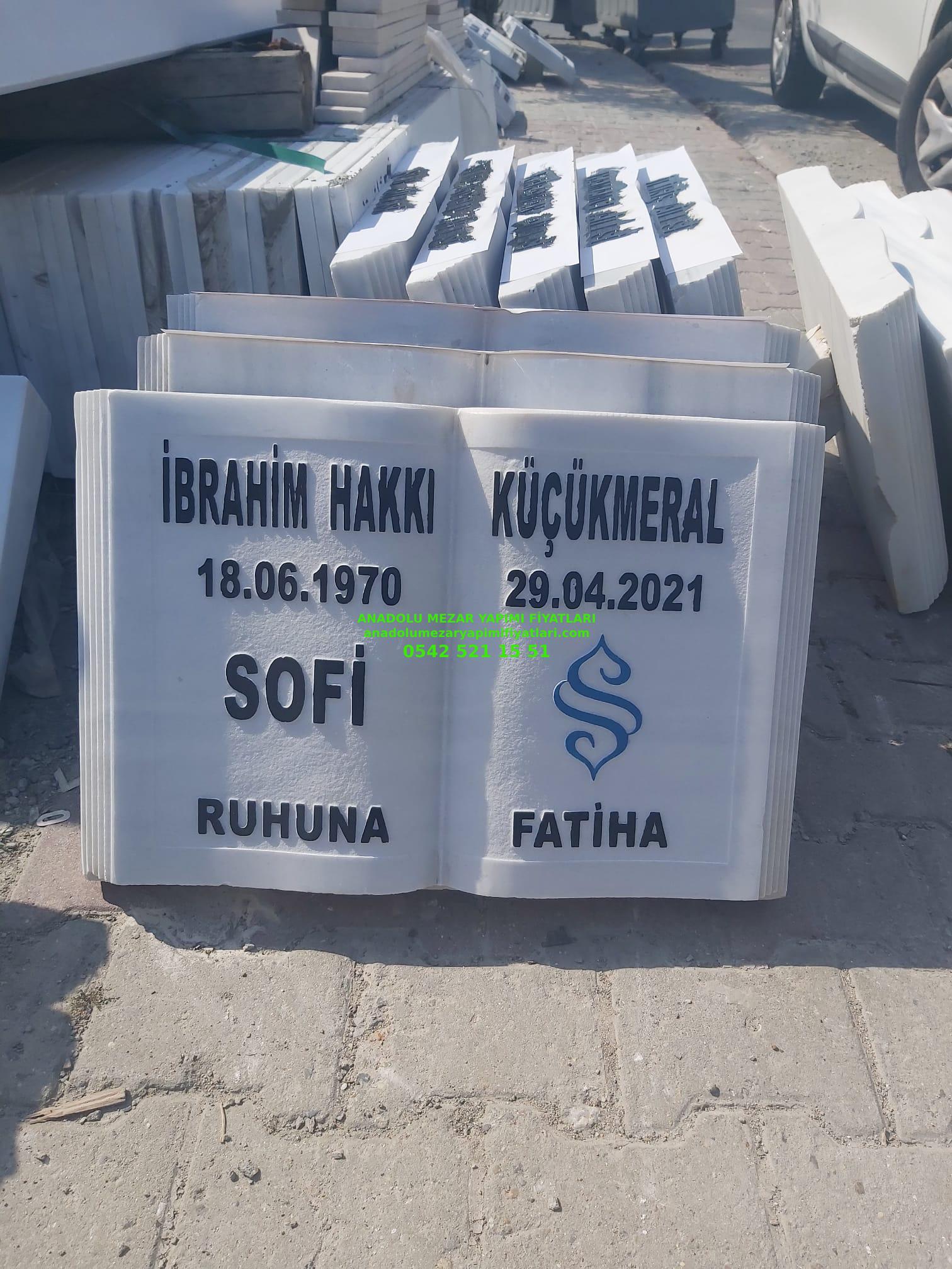 Semerkand Logo İşleme Kitabe Mermer Baş Taşı Modelleri