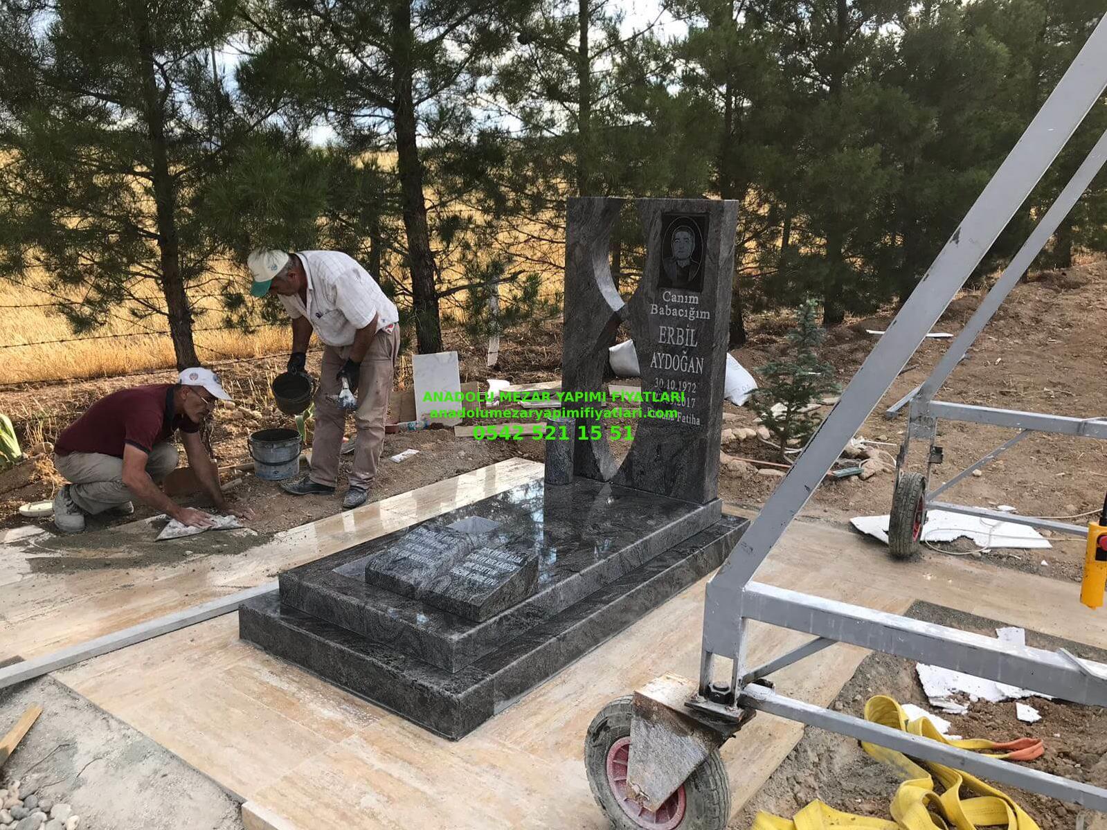 G101 Paradiso Granit Mezar Modeli - Bursa Mezar Yapım Fiyatı - Görsel 4