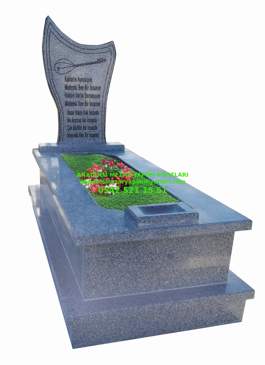 Malatya G151 Beta Granit Özel Mezar Modeli - Görsel 3