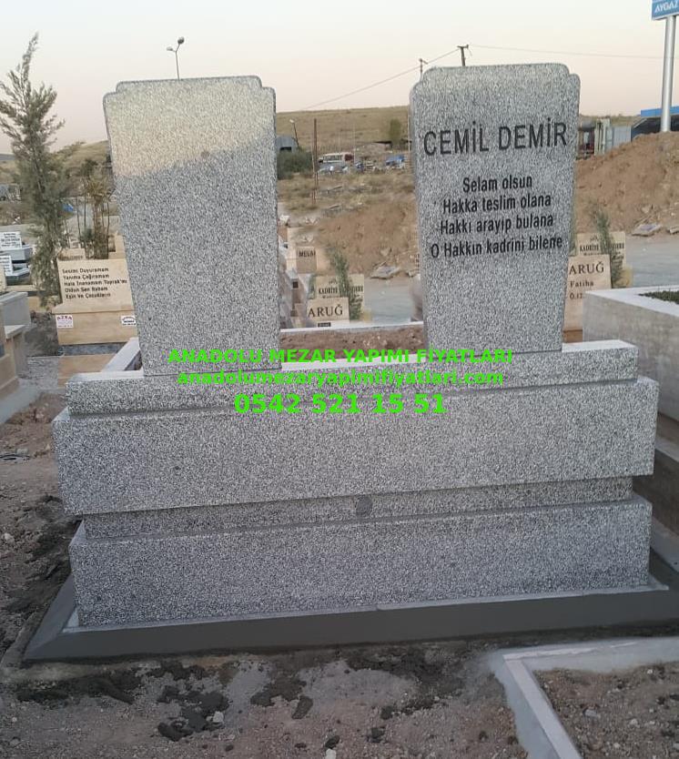 Elazığ G146 Beta Çift Kişilik Yarım Blok Mezar - Mezar Fiyatları - Görsel 2