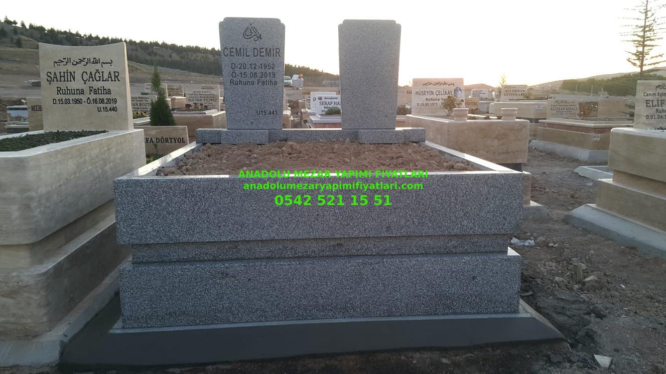 Elazığ G146 Beta Çift Kişilik Yarım Blok Mezar - Mezar Fiyatları - Görsel 4