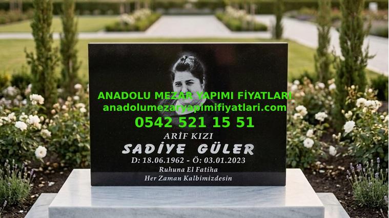 Mezar Taşı Üzerine Lazer Resim - 6