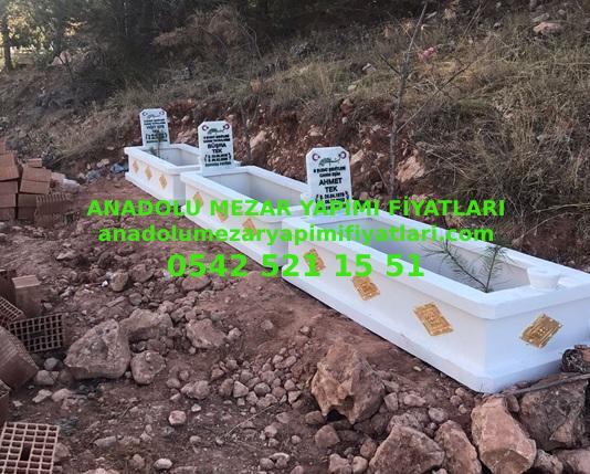Samsun Tek Kişilik Baklava Dilimli Hazır Mezar