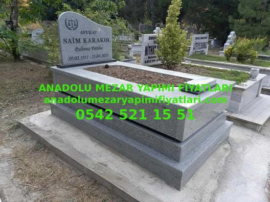 B2 Gri Siyah Granit Mezar - Sinop Mezar Modelleri