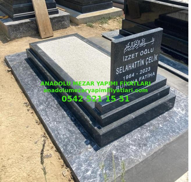Tunceli G110 Nero Gaska Sade Mezar Modeli - Görsel 2