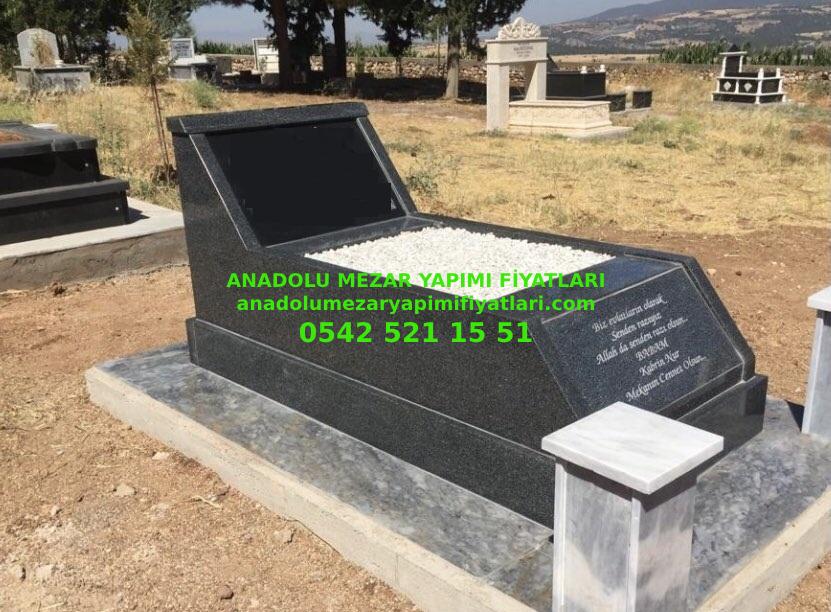 A-3 Nero Gaska Granit Mezar - Uşak Granit Mezar Fiyatları