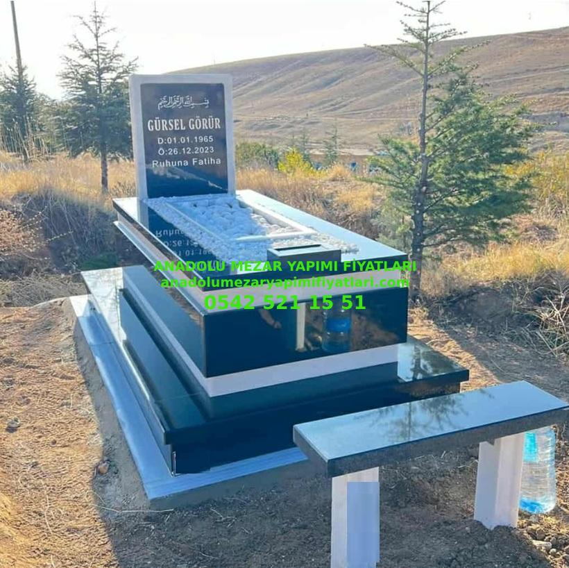 GM24 Absolute Marmara Tekli Mezar - Bursa Mezar Taşı Fiyatı - Görsel 5