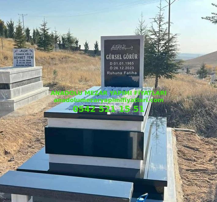 GM24 Absolute Marmara Tekli Mezar - Bursa Mezar Taşı Fiyatı - Görsel 7