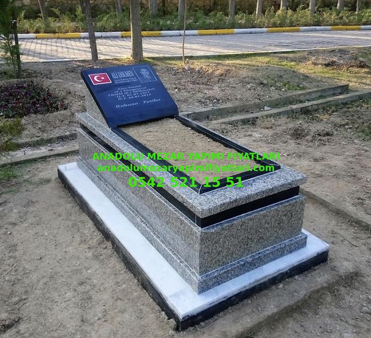 G79 Granit Mezar Modeli - Bursa Granit Kuşaklı Mezar Modeli