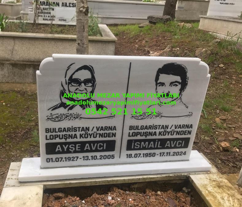 Mermer Mezar Taşı Üzerine Oyma Resim - Görsel 4
