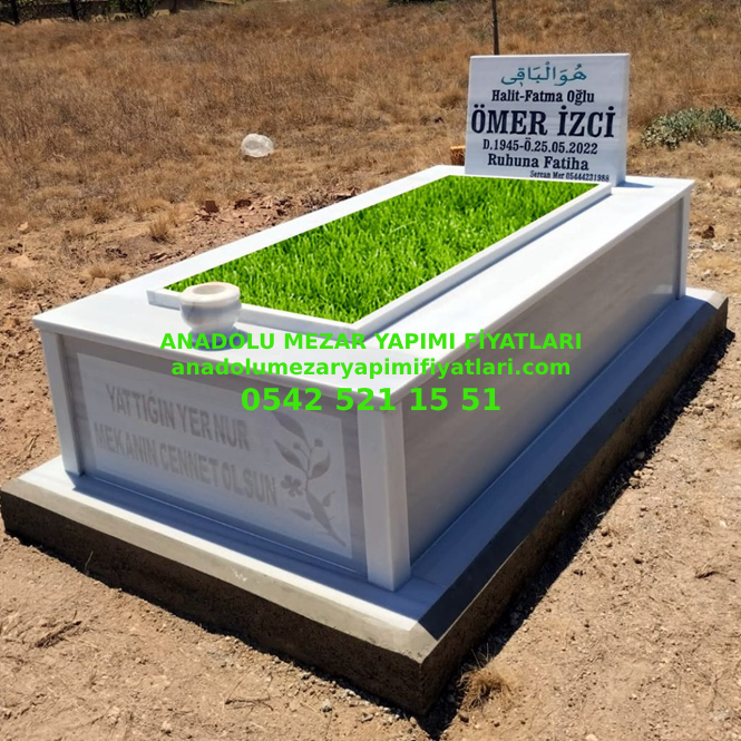 Bilecik Tek Kişilik Abide Baştaşı Mermer Mezar