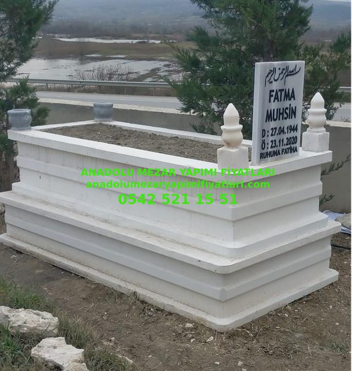 Eskişehir Tek Kişilik İki Katlı Hazır Mezar Modeli