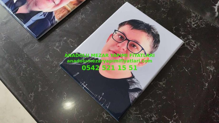 Mezar Taşına 30x40 Porselen Resim - Görsel 3