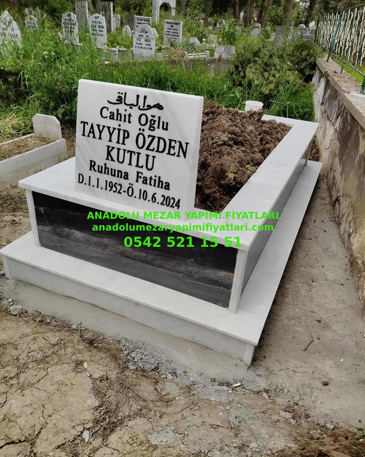 GM33 Tek Kişilik Gövde Granit Mermer Mezar - Amasya Mezar Taşı Fiyatları - Görsel 2