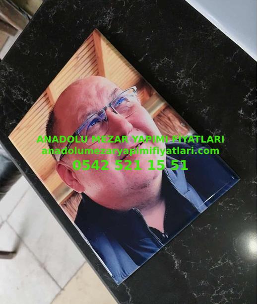 Mezar Taşına 30x40 Porselen Resim - Görsel 2