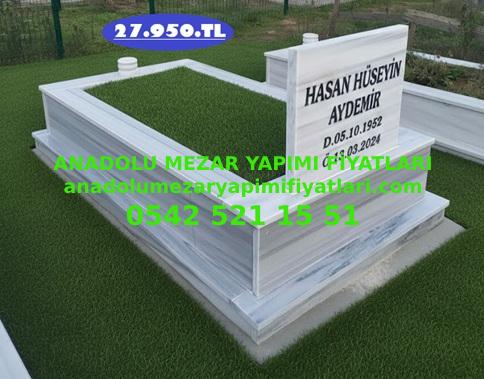 Kırklareli Tek Kişilik Mermer Mezar - Görsel 3