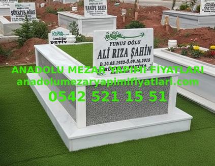 Kastamonu Tek Kişilik Gövde Granit Mermer Mezar