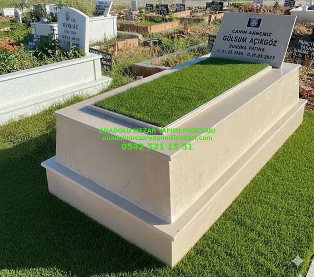 T3 Tamamı Bilecik Bej Konik Mezar - İstanbul Bej Mezar Modelleri