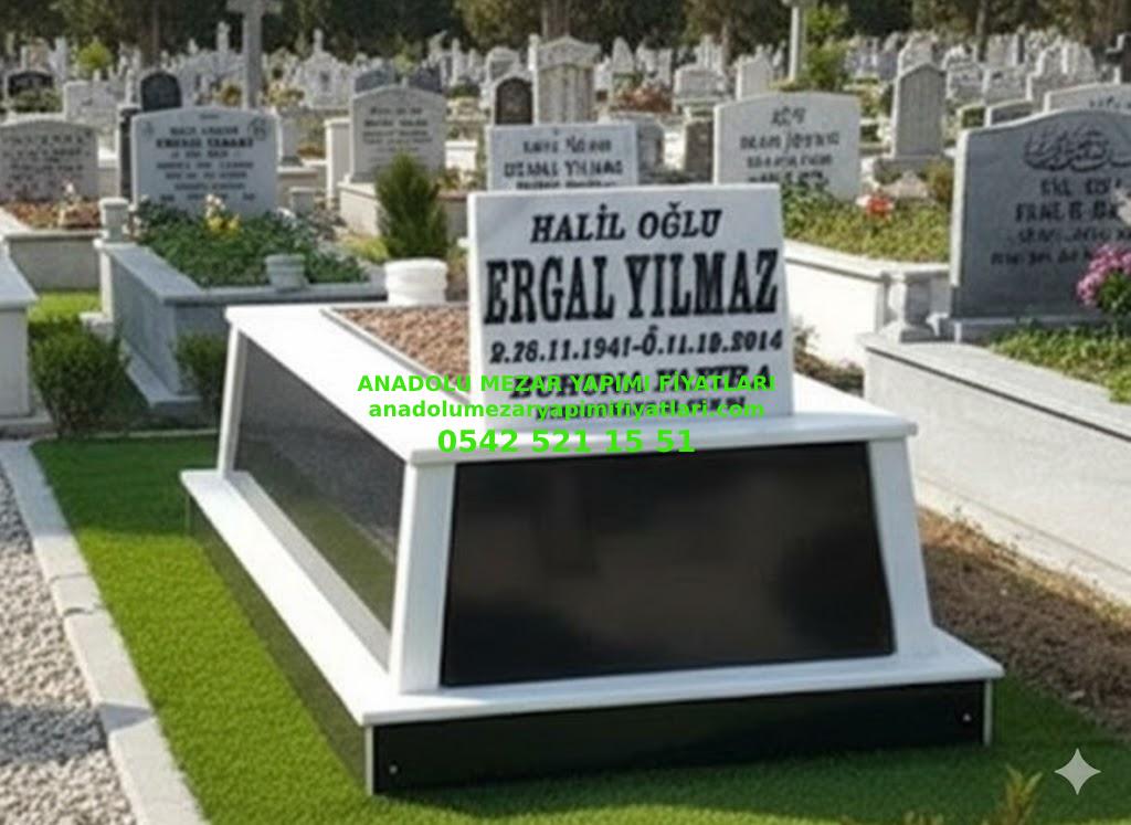 İstanbul Tek Kişilik Granit Mermer Konik Mezar
