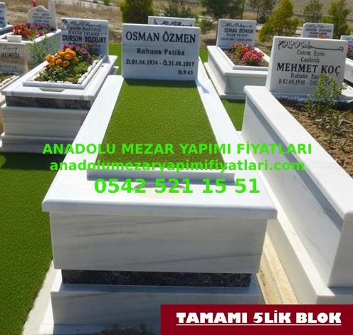 Y8 Granit Şeritli Mermer Mezar - Bartın Mermer Mezar Yapımı