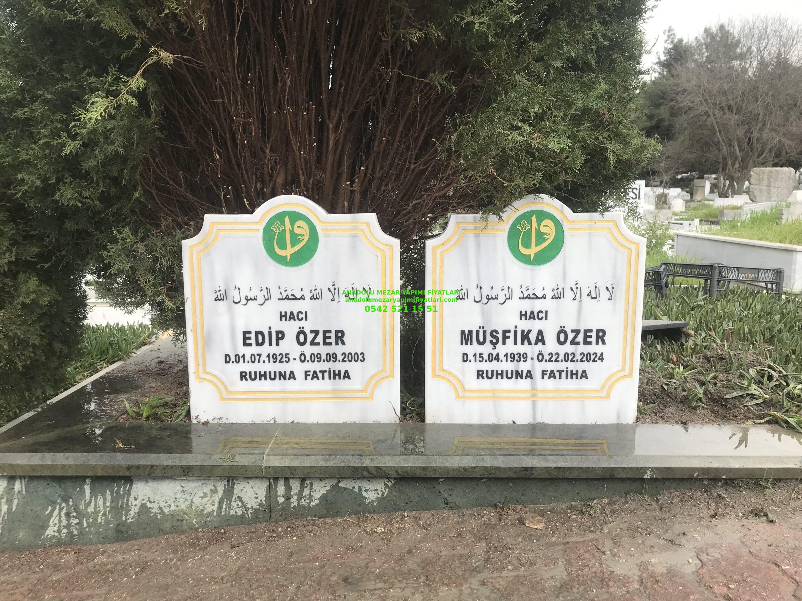 Mermer Mezar Baş Taşı Modeli - 44